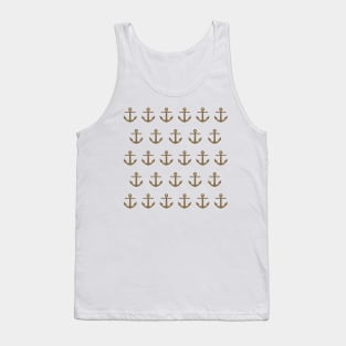 Gold Anchor Tank Top